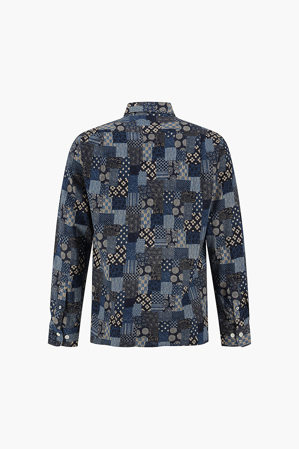 PATT 코튼 페이즐리 패턴 셔츠 BE2003001